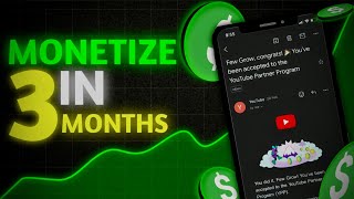 HOW i GOT MONETIZED IN JUST 3 MONTHS