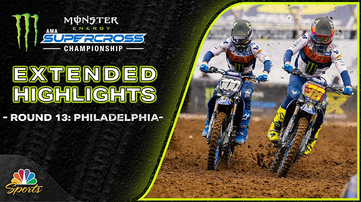 Supercross 2025 - Round 13, Philadelphia | EXTENDED HIGHLIGHTS | 4/12/25 | Motorsports on NBC
