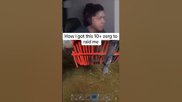 How I got myself quad rocket raided, couldnt even hut the record button it was so fast 😂. #rust