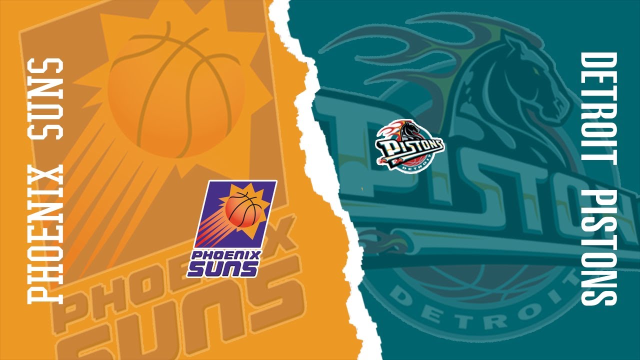 126 Suns VS Pistons Saison 2002 NBA YouTube