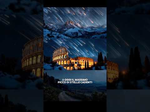 Video Oggi il Massimo picco delle , sciame di da una di 2700 anni