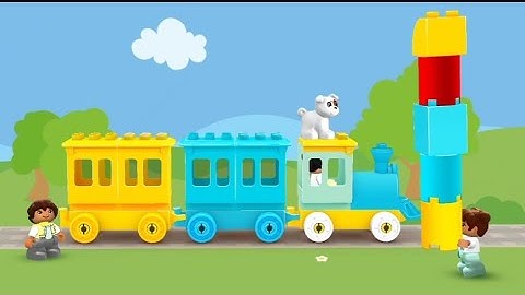 Lego Duplo World | Learn 1 to 10 Number | Learn Colour | Cartoon For Kids |