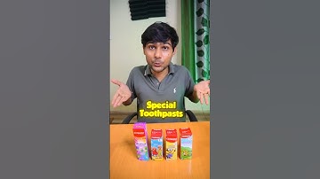 I TRIED MOST UNIQUE TOOTHPASTES !