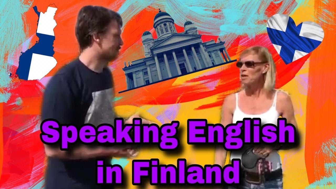 Speaking English in Finland (with subtitles in English & Russian) 