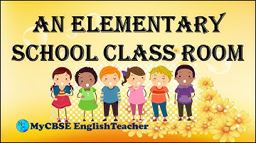 An elementary school classroom in a slum l class 12 Flamingo