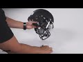 Sleefs football helmet visor installation