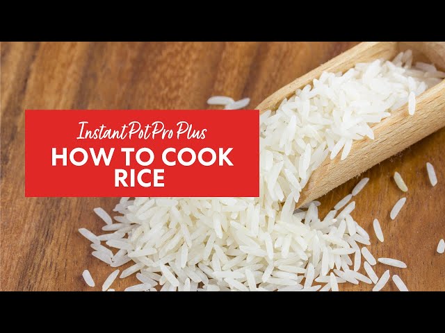 How To: Cook White Rice in an Instant Pot — Cooking With Liza
