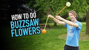Poi Buzzsaw Flowers/Fountains Tutorial (Beginner/Intermediate Poi Tricks)