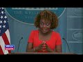 LIVE: White House Briefing With Karine Jean-Pierre