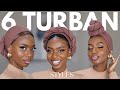 youtube how to tie head wrap