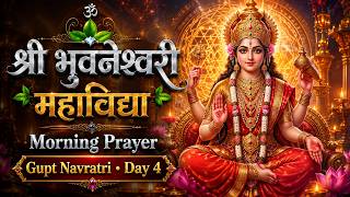 🌺 Gupt Navratri 2026 Day 4 | Shri Bhuvaneshwari Mahavidya | Divine Protection Morning Prayer