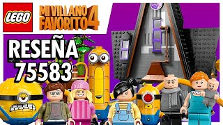 Reseña / LEGO Mi villano favorito 4  75583 / Minions y Mansión Familiar de Gru