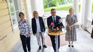 Hallituksen johtonelikon mediatapaaminen 16.8.2023