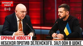 видео: Небензя ЖЁСТКО заткнул Зеленского и поставил Точку в Зале ООН. Зеленский не нашёл, что ответить... картинка: Небензя ЖЁСТКО заткнул Зеленского и поставил Точку в Зале ООН. Зеленский не нашёл, что ответить...