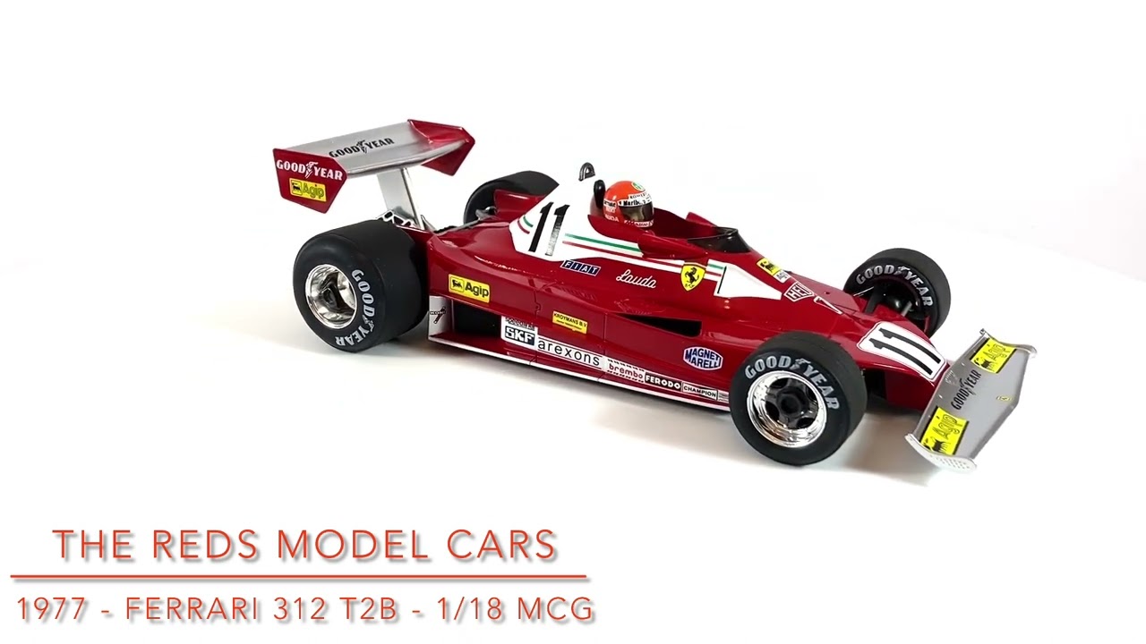 1977 Ferrari 312 T2B 1/18 Model Car Group (The Reds model cars