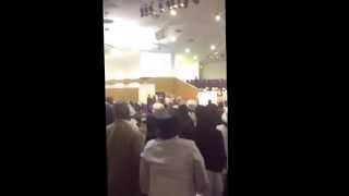 Video thumbnail of "The Water Is Troubled My Friend Step Right In - Bethel United national Woman's Day 2015"