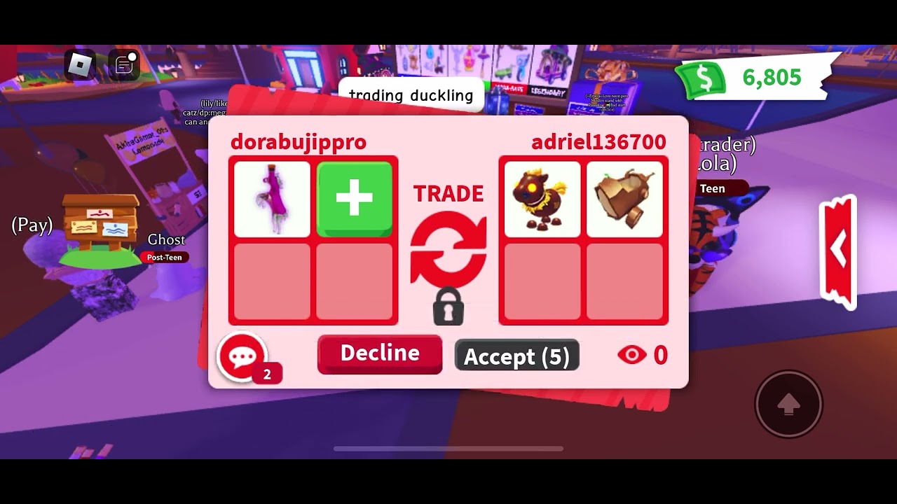 Seeing offers for ride potion got amazing offers adopt me (ROBLOX)😱😱🤯🤯