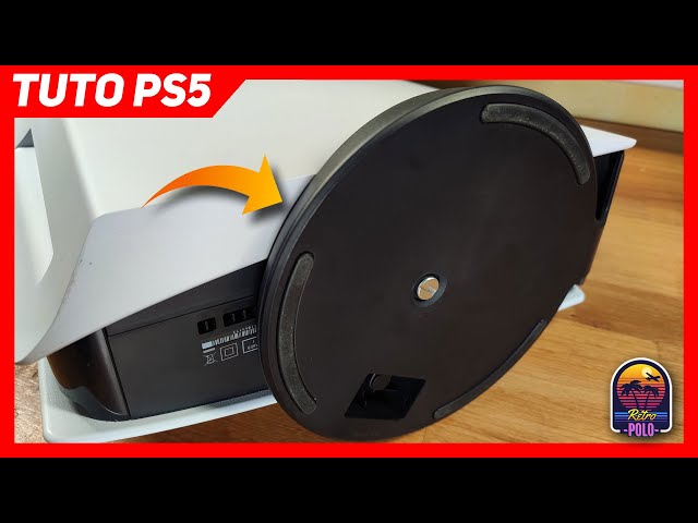 TUTO PS5 debout : fixer le socle vertical (PlayStation 5) 