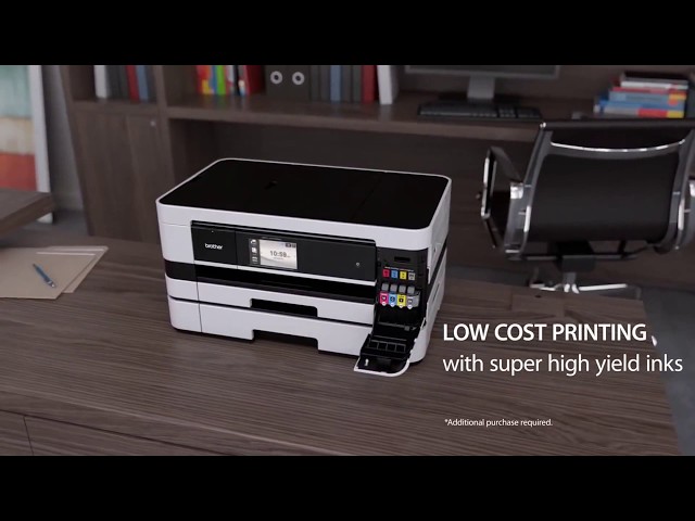 sortere Skulptur ordlyd Brother MFC J4710DW Business Smart™ Inkjet All in One at HuntOffice.ie -  YouTube