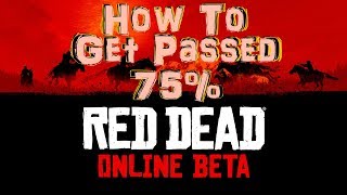 How To Get 100% Story Completion On RDR2 Online (How To Get Above 75%) How To Get 100% Story Completion On RDR2 Online (How To Get Above 75%)