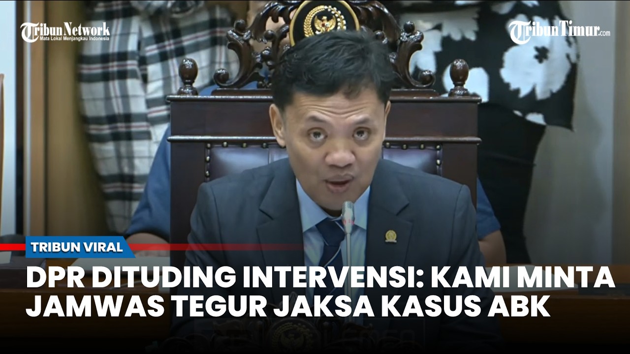 LUGAS! Habiburokhman Minta Jamwas Tegur Jaksa yang Tuding DPR Intervensi Kasus ABK Fandi