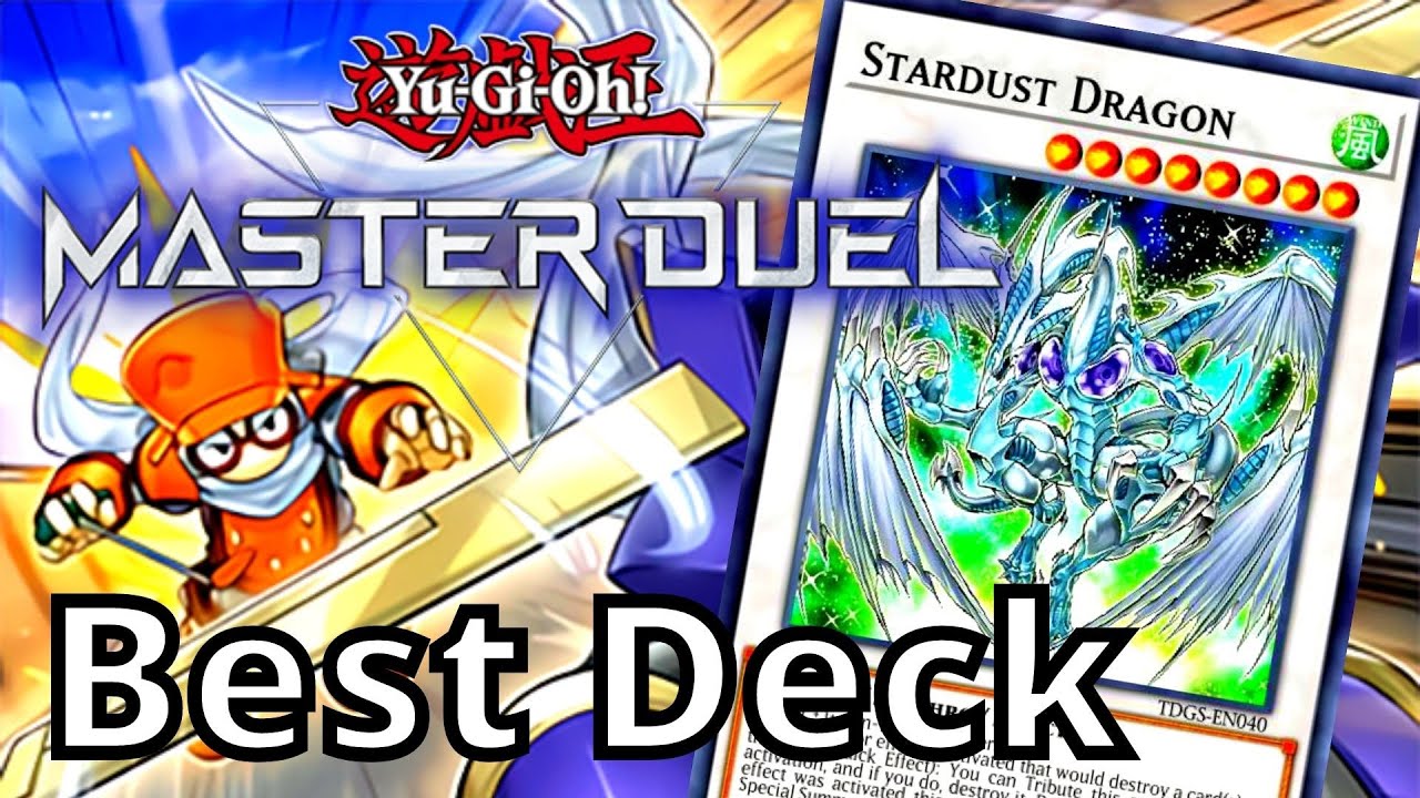 Stardust Synchron Master Duel Deck profile 2022 With combos