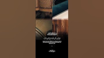 سورة القصص #اكسبلور #المصحف #الرحمن