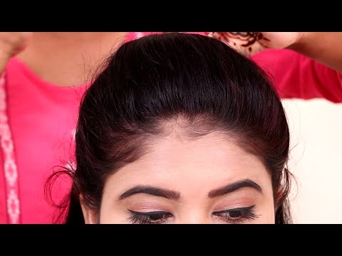 How to Style Front Hair (Trick) | Wavy Brown Braid Hairstyle | Simple Front Hairstyles For Girls