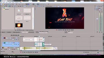 Fire Short Intro   FREE Template Sony Vegas Pro 11 12 Tutorial how to edit
