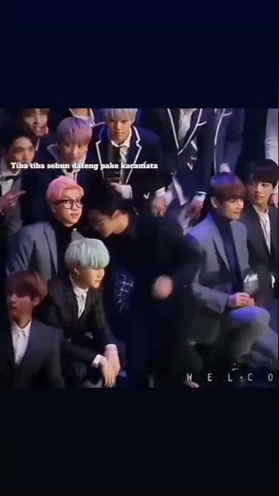 reaktion idol lain liat kegantengan #ohsehun #sehun #idol #reaktion #tuanmuda