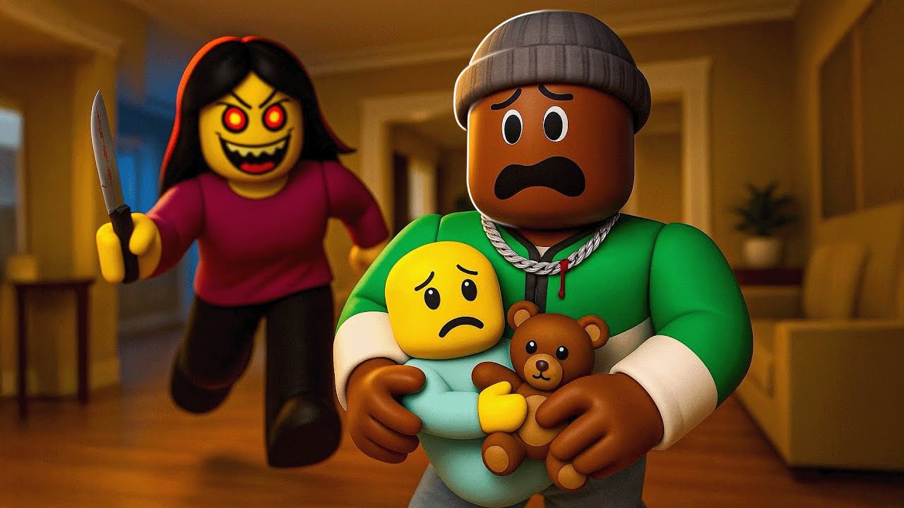 SHE’S BACK AND MORE TERRIFYING THAN EVER.. | Roblox Don’t Let Her In (Ch. 1 & 2)