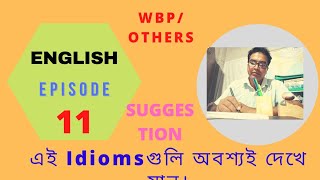 English IDIOMS  - 11: SPN SOPAN