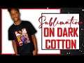 Sublimation Tutorial: How To use Subli-Flock on 100% Dark Cotton