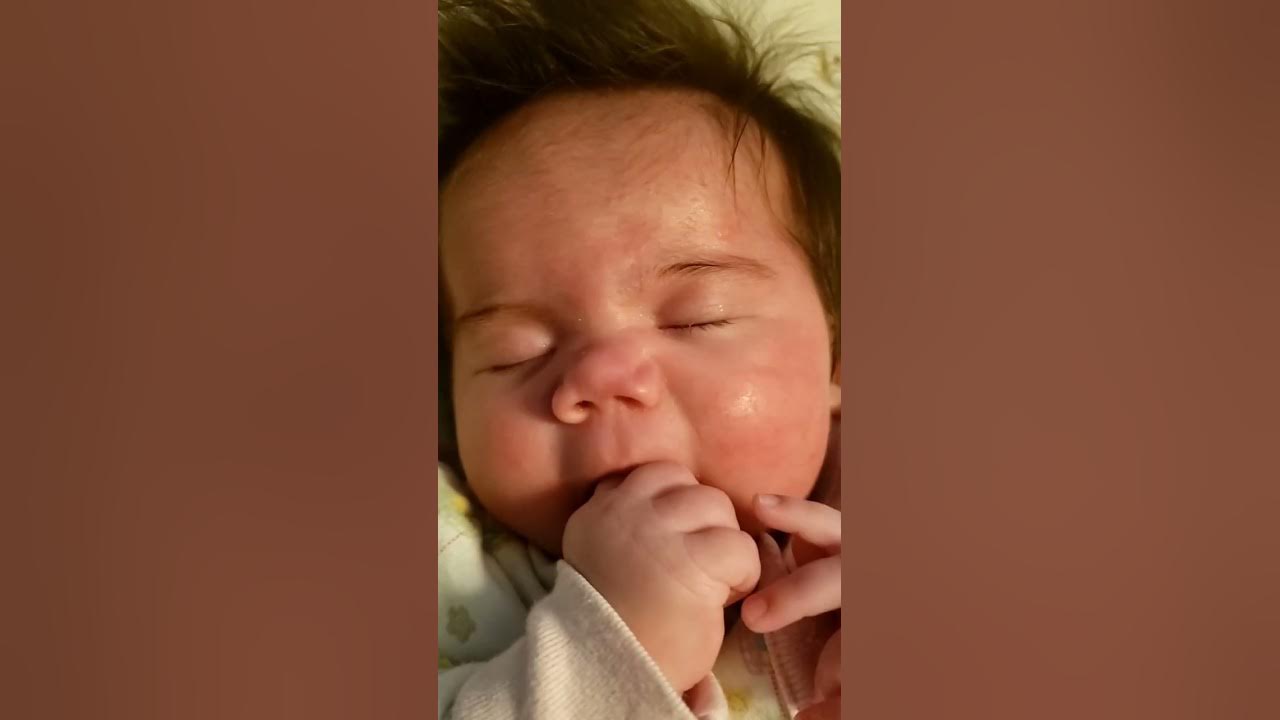 Newborn Baby Putting Hands In Mouth CuteBaby YouTube