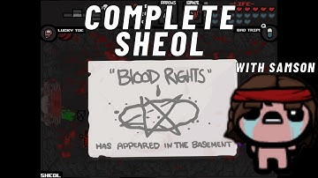 Complete Sheol with Samson - The Binding of Isaac: Eternal Edition! Wrath of the Lamb v1.666