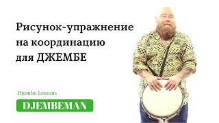 Djembe Lessons | Рисунок-упражнение для джембе Djembe Lessons | Рисунок-упражнение для джембе