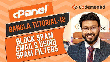 cPanel Tutorial - 12 | How to Block Spam Emails for Webmail from cPanel