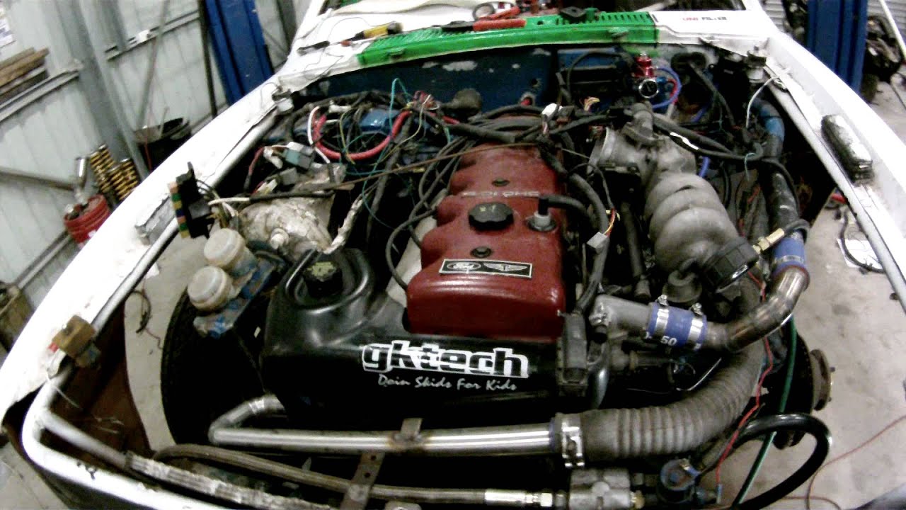  Cortina - EL XR6 falcon engine conversion just finished. - YouTube