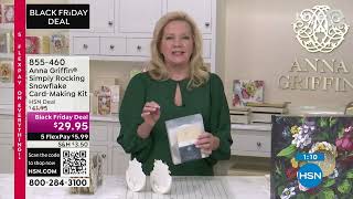 Anna Griffin Simply Rocking Snowflake CardMaking Kit