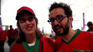 Morocco fans celebrate historic World Cup win