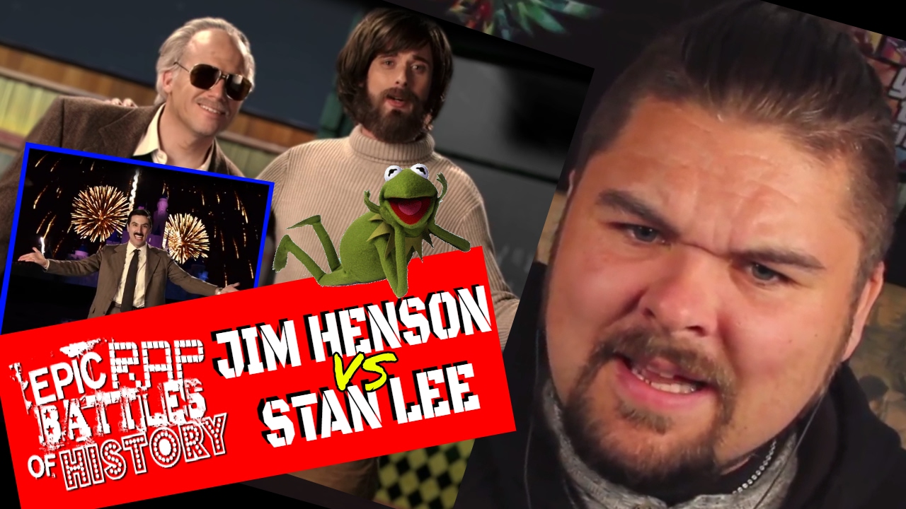 Epic Rap Battles of History Jim Henson vs Stan Lee Reaction - YouTube