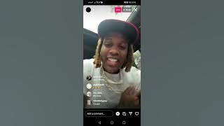 Lil Durk Vibin With India IG Live 04/22/2024