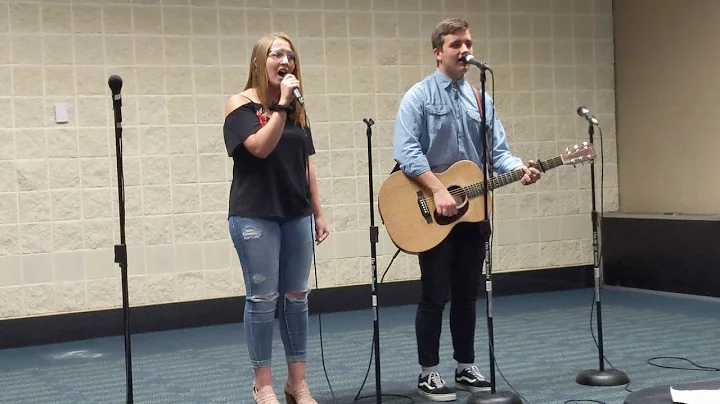 Josh Allen and Addy Campbell