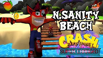 N.Sanity Beach: Crash Bandicoot: Super Charged! (3D FanGame)
