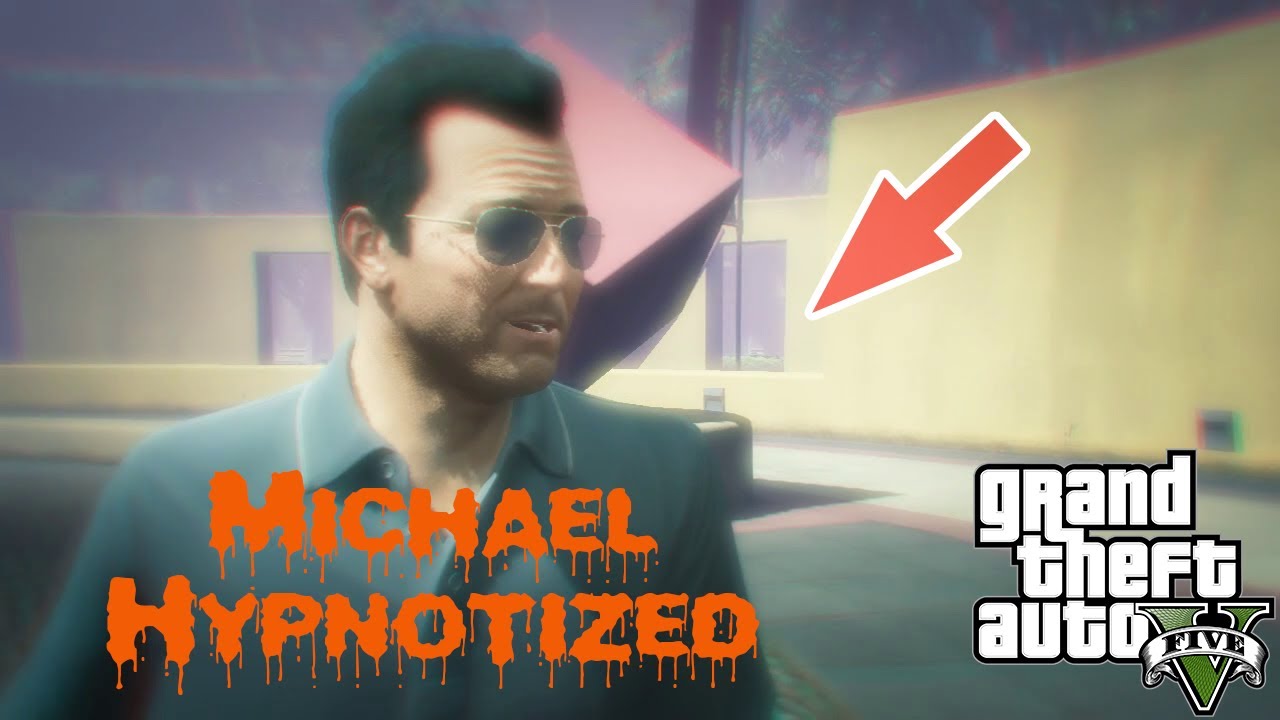 GTA V : Michael Hypnotized by Smoking Weed - YouTube