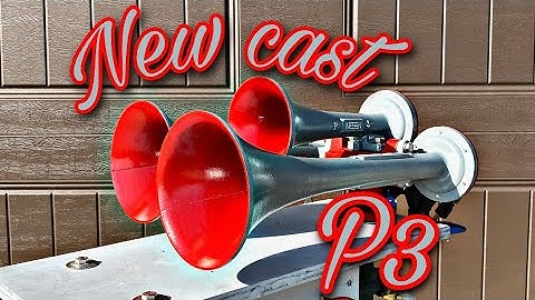 New Cast P3 Nathan Airchime Real Train Horn