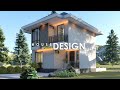 ELEGANT HOUSE DESIGN | 2 STOREY HOUSE | 7.00m x 8.50m (120 sqm) | 4 BEDROOM