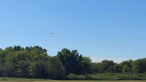 Wolff-pak Shrike maiden flight.  With control surface flutter!