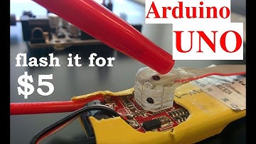 How to FLASH Atmega ESC with Arduino and Home Made FLASHING TOOL - SimonK - BLheli