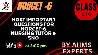 NORCET -6 SPECIAL MCQ SERIES FOR NURSING OFFICER|NURSING TUTOR |SNO |STAFF NURSE GR 1 | BFUHS|PGI screenshot 1